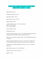 Solution Manual For College Algebra by R David Gustafson Jeff Hughes Updated 2026