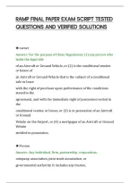 Ramp Final Paper Exam Script Tested&NewLine;Questions And Verified Solutions