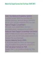 Medical Gas Supply Systems&period;Final Test Paper 20262027&period;&NewLine;