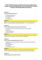 U4 UST Cathodic Protection certification Exam latest update Practice Questions &lpar;Original&rpar; EXAM 2026&ndash;2027 Latest Update Original Questions & Answers with Detailed Rationales Graded A&plus;&period;pdf