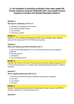 U1 ust installation & retrofitting certification Exam latest update Practice Questions &lpar;Original&rpar; EXAM 2026&ndash;2027 Latest Update Original Questions & Answers with Detailed Rationales Graded A&plus;&period;pdf