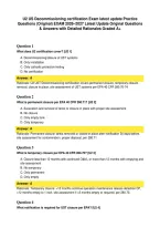 U2 US Decommissioning certification Exam latest update Practice Questions &lpar;Original&rpar; EXAM 2026&ndash;2027 Latest Update Original Questions & Answers with Detailed Rationales Graded A&plus;&period;pdf