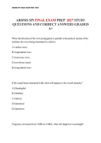 ARDMS SPI Exam Prep 2027&colon; Practice Questions and Answers for Sonography Physics