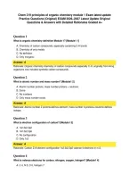 Chem 219 principles of organic chemistry module 1 Exam latest update Practice Questions &lpar;Original&rpar; EXAM 2026&ndash;2027 Latest Update Original Questions & Answers with Detailed Rationales Graded A&plus;&period;pdf&NewLine;