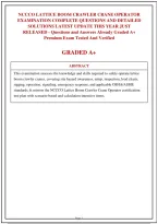 Lattice Review Example Nccco Lattice Boom Crawler Crane Operator Examination Complete ...