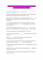For Foundations of Computer Science by Behrouz A Forouzan Complete Questions and Verified Answers