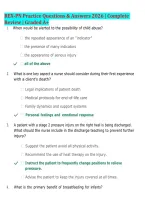 REx-PN Practice Questions & Answers 2026 &vert; Canadian Nursing Exam Review