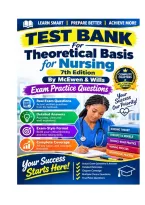 Test Bank For Theoretical Basis for Nursing&comma; 7th Edition By McEwen & Wills Exam Practice Questions&period;pdf&NewLine;&NewLine;