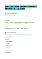 Real Asvab Exam Prep Questions And&NewLine;Answers Full Solution