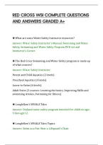 Red Cross Wsi Complete Questions&NewLine;And Answers Graded A&plus;