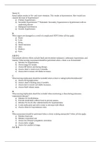 PAT 201 Patho Practice Questions Wk 10-12 &vert; Answered with Rationales &vert; Fall 2026