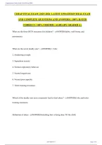 CERAP Final Exam 2025&sol;2026 &vert; Latest Updated Practice Questions&comma; Answers & Comprehensive Exam Review