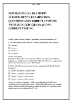 New Hampshire Dentistry Jurisprudence Exam&colon; Practice Questions