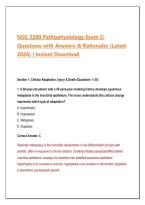 NUR 283 ATI Comprehensive Mock Exam&colon; Questions&NewLine;with Answers & Rationales &lpar;Latest 2026&rpar; &vert; Instant&NewLine;Download&NewLine;