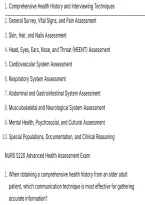 Nurs 5220 Advanced Health Assessment Exam Questions And Correct Answers With Detailed Rationales&period;pdf&NewLine;&NewLine;