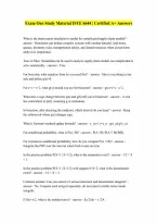 ISYE 6644 Exam 1 Exam with correct Answers