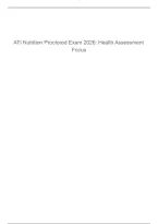 Health Assessment Nursing Exam 2026 &vert; Skin&comma; Hair&comma; Nail & Nutritional Deficiencies &vert; Practice Questions & Answer Key &lpar;ATI Proctored Exam Prep&rpar;