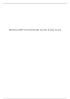 ATI Nutrition Comprehensive Study Guide&colon; Chapter 1-15 Review Made Familiar  &lpar;Nutrients&comma; Lifespan&comma; Modified Diets&comma; TPN&comma; & Disease Management&rpar;