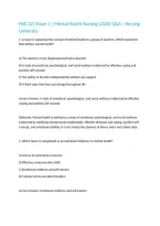NSG 221 Exam &vert; Mental Health Nursing &lpar;2026&rpar; Q&A &vert; Herzing University
