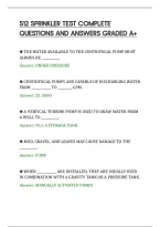 S12 Sprinkler Test Complete&NewLine;Questions And Answers Graded A&plus;
