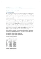 WGU D599 Task 2&colon; Statistical Analysis and Testing &vert; Complete Report&comma; Python Code & Hypothesis Testing &vert; 2026&sol;2027 Updated