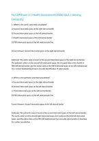 NU 209 Exam 3 &vert; Health Assessment &lpar;2026&rpar; Q&A &vert; Herzing University