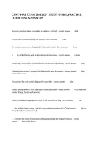 Csm Final Exam 2026&sol;2027 &vert; Study Guide&comma; Practice Questions & Answers