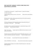 Bio 150 Exam 1 2026&sol;2027 &vert; Study Guide&comma; Practice Questions & Answers