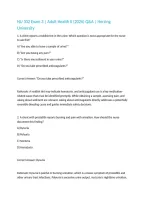 NU 302 Exam 3 &vert; Adult Health II &lpar;2026&rpar; Q&A &vert; Herzing University