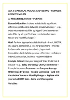 WGU D599 Task 1&comma; 2 and 3 Bundle with Complete solutions&period;