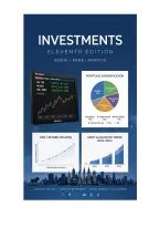 Investments Bodie &sol; Kane &sol; Marcus &ndash; Style Practice Bank Original Questions with Detailed Rationales