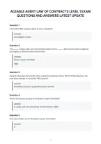 Aceable Agent Law Of Contracts Level 1 Exam&NewLine;Questions And Answers Latest Update