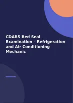 CDARS Red Seal Examination - Refrigeration and Air Conditioning Mechanic - Practice Exam