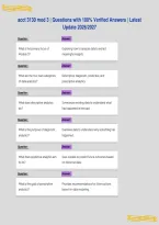 acct 3130 mod 3 &vert; Questions with 100&percnt; Verified Answers &vert; Latest&NewLine;Update 2026&sol;2027