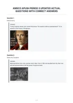 Amsco Apush Period 3 Updated Actual&NewLine;Questions With Correct Answers