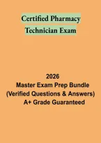 Certified Pharmacy Technician Exam Study Guide &vert; Practice Questions&comma; Pharmacy Calculations and Certification Prep