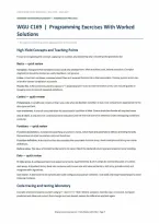 WGU C169 Scripting and Programming Applications&colon; 80 Programming Exercises with Worked Solutions &lpar;PDF&rpar; &vert; 2026&ndash;2027 &vert; Western Governors University