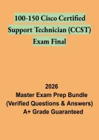 Cisco CCST 100-150 Final Exam Study Guide &vert; Networking Practice Questions and Certification Exam Prep