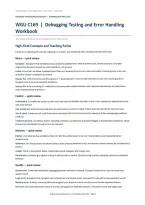 WGU C169 Scripting and Programming Applications&colon; Debugging&comma; Testing & Error Handling Workbook &ndash; 80 Questions &lpar;PDF&rpar; &vert; 2026&ndash;2027 &vert; Western Governors University