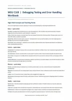 WGU C169 Scripting and Programming Applications&colon; Debugging&comma; Testing & Error Handling Workbook &ndash; 80 Questions &lpar;PDF&rpar; &vert; 2026&ndash;2027 &vert; Western Governors University