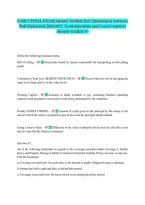 CAIB 3 FINAL EXAM Already Verified Test &vert; Questions & Answers&comma;&NewLine;Well Elaborated 2026&sol;2027&period; Exam Questions and Correct Answers&NewLine;Already Graded A&plus;