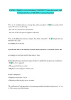 CAIB 4 - Book Practice Questions 2026&sol;2027&period; Exam Questions and&NewLine;Correct Answers With 100&percnt; Correct Answers