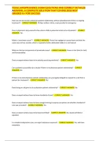 Texas Jurisprudence Exam 2026 &ndash; Practice Questions and Detailed Answers&NewLine;