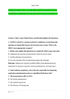 Indiana Qma Final Exam Prep 2026 Questions With &NewLine;Verified Answers Detailed Rationales Graded A&plus; 