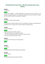 HLTH 383 FINAL EXAM&semi; BYU-- DR&period; HALL Questions with Correct Solutions