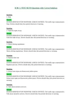 ICBC L TEST SIGNS Questions with Correct Solutions
