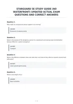Starguard 5E Study Guide &lpar;No&NewLine;Waterfront&rpar; Updated Actual Exam&NewLine;Questions And Correct Answers&NewLine;