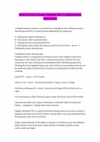 EXIT HESI Comprehensive B Evolve Practice Questions and Answers Latest QUESTIONS AND ANSWERS RATED A LATEST UPDATE 2026