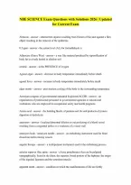 NBE SCIENCE QUESTIONS AND ANSWERS WITH SOLUTIONS Exam Question with 100 ...