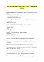 Mvu Nurs 629 Exam 4 With Complete Solution Latest Updatea Exam Questions And Answers Rated A Latest Update 2026